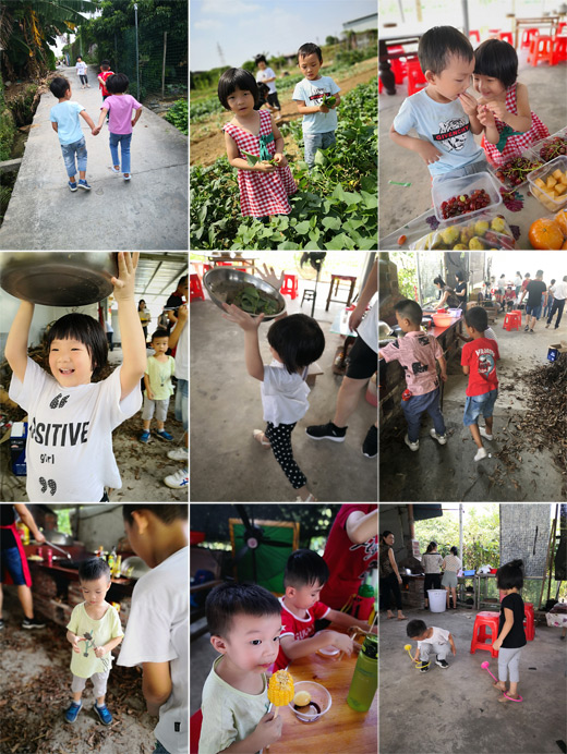 松山湖某幼儿园亲子户外集体野炊活动